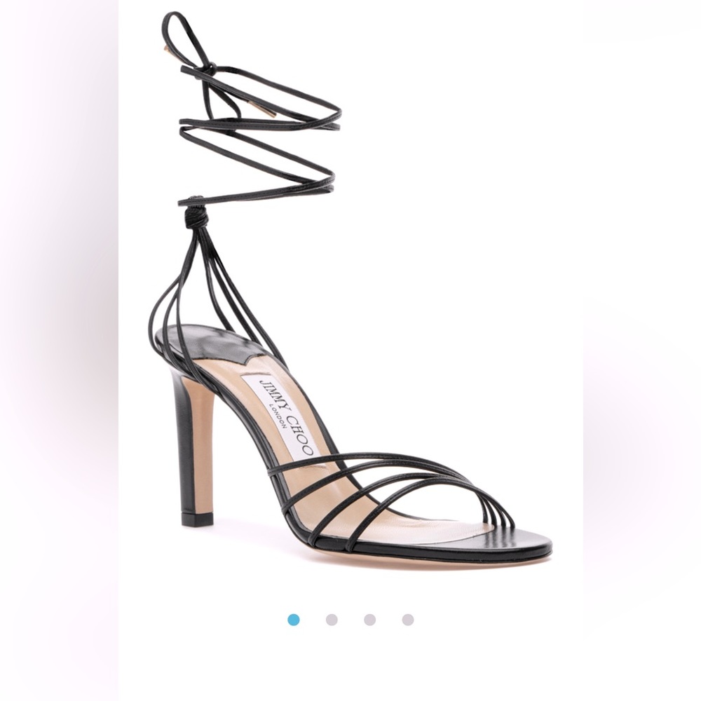 Jimmy Choo Women's Pumps Size 6 Anita 85-black (originally $725)